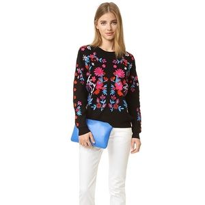 NWOT Charlie Turkish Embroidered Sweater